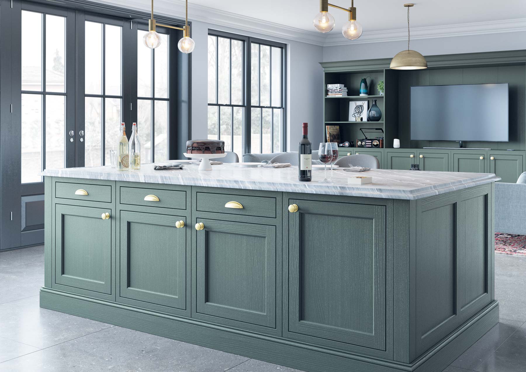 How do In-Frame Kitchens Compare to Shaker Style Kitchens?